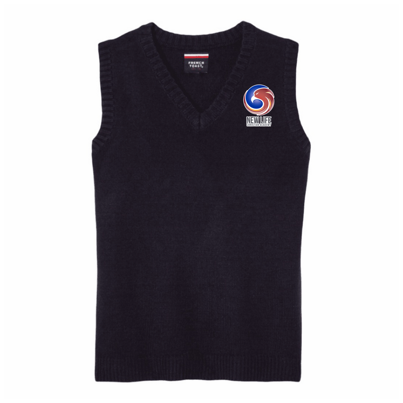 New Life Christian Academy Hybrid -TX - Co-Ed Youth / Adult V-Neck Sweater Vest