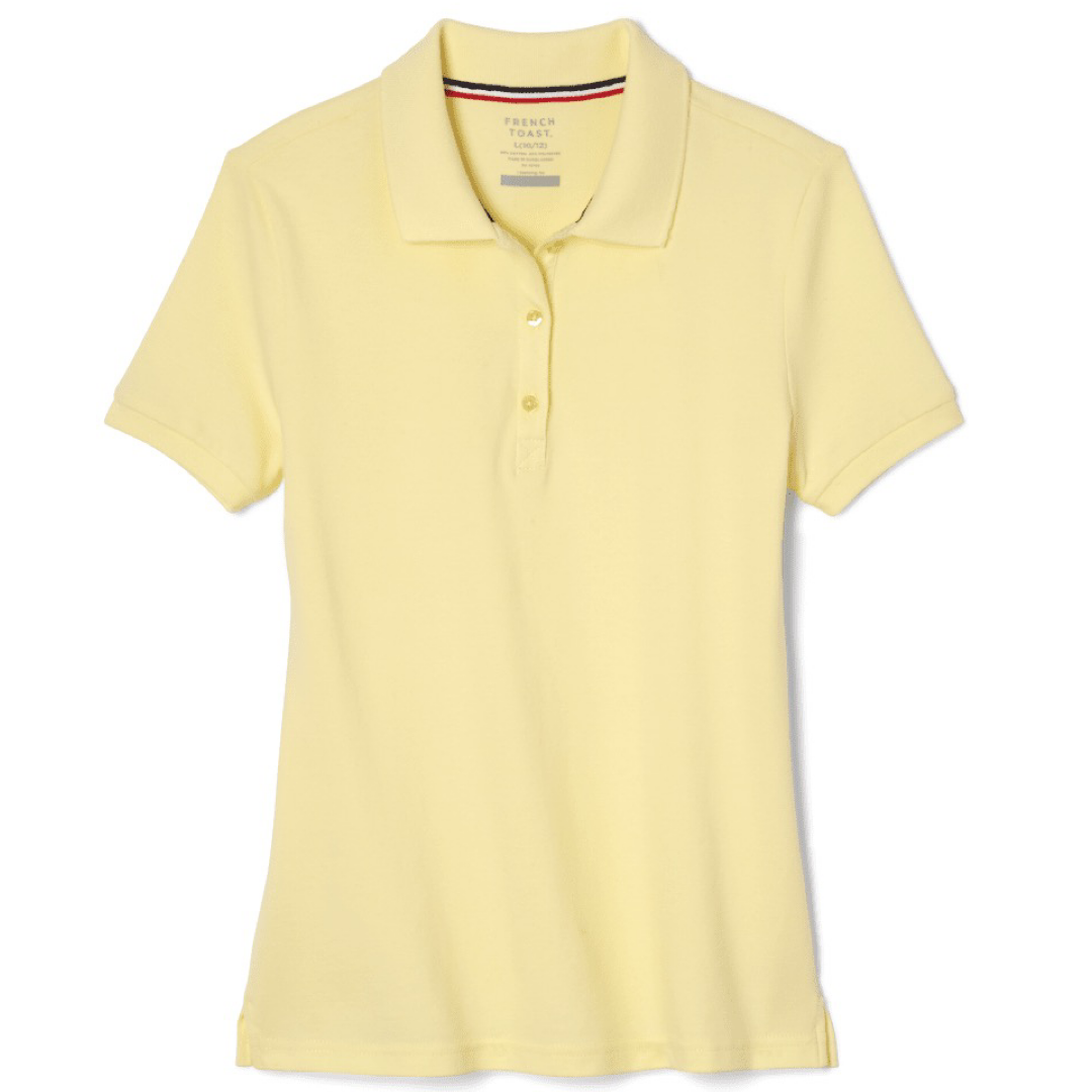French Toast Short Sleeve Stretch Piqué Polo