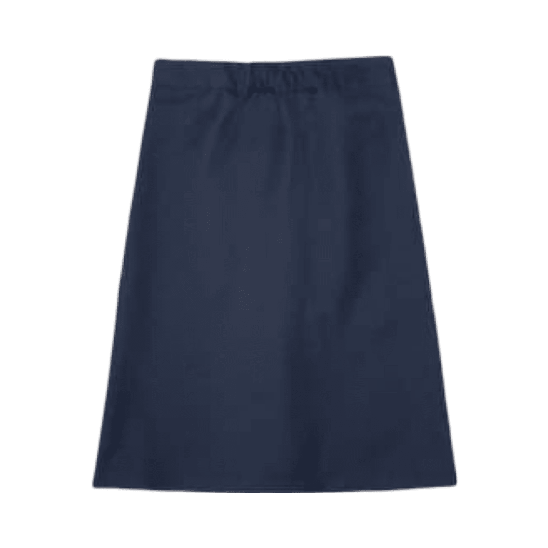 Girl's Below The Knee Kick Pleat Skirt