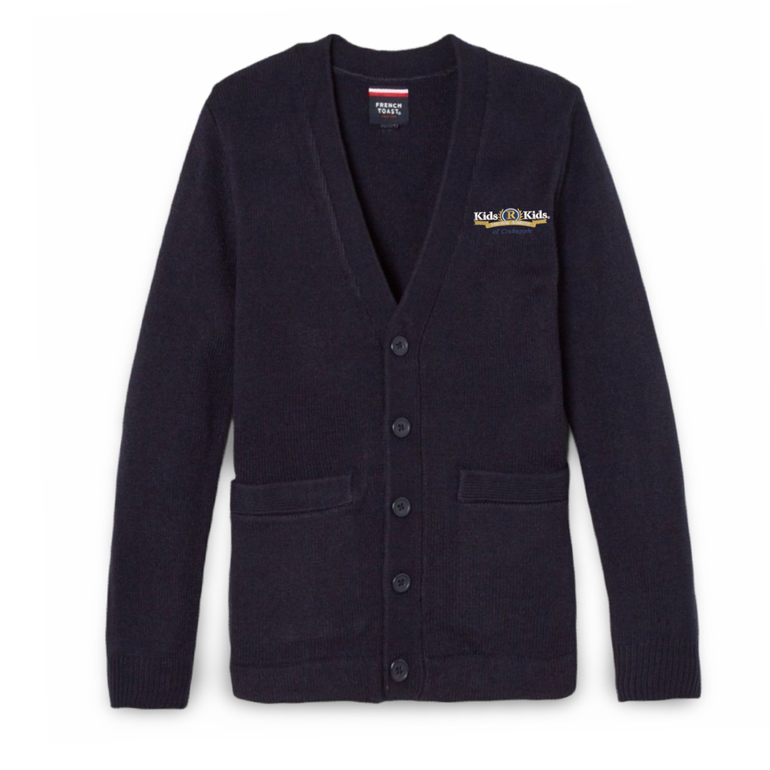 Kids R Kids - Co-Ed Youth V-Neck Cardigan Sweater