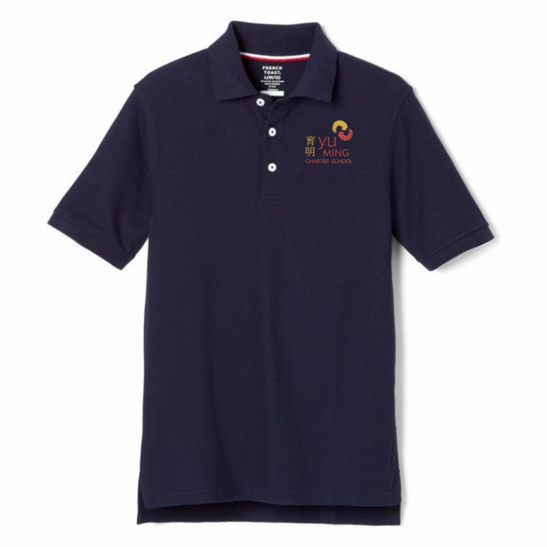 Yu Ming Charter - Co-Ed Youth / Adult Short Sleeve Pique Polos