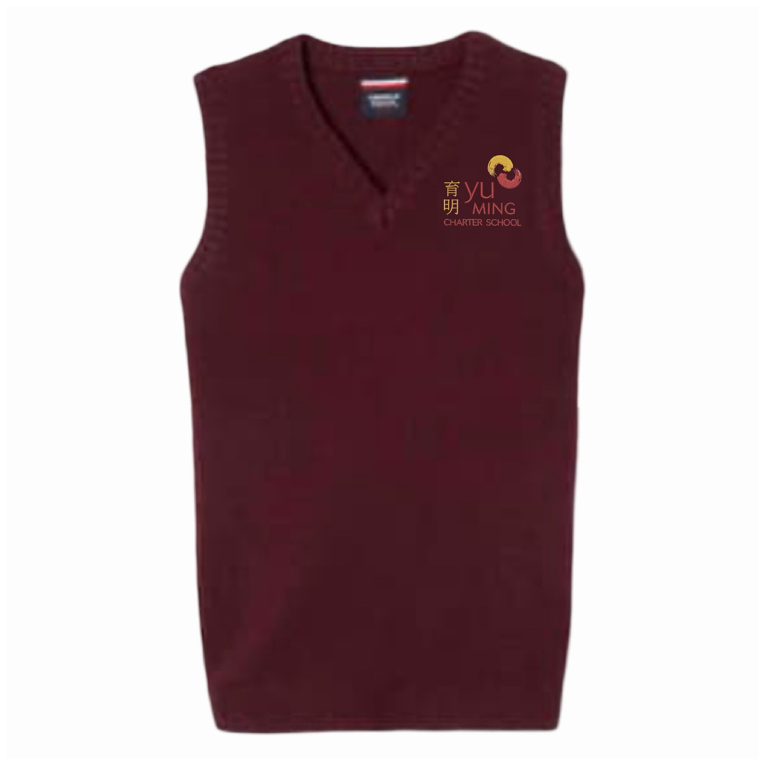 Yu Ming Charter - Co-Ed Youth / Adult V-Neck Sweater Vest
