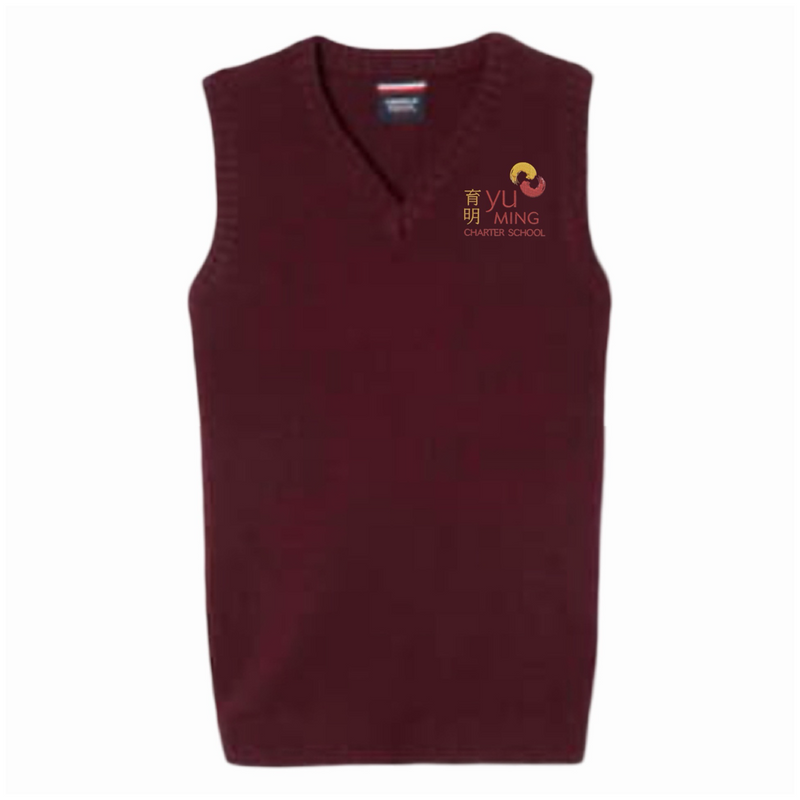 Yu Ming Charter - Co-Ed Youth / Adult V-Neck Sweater Vest