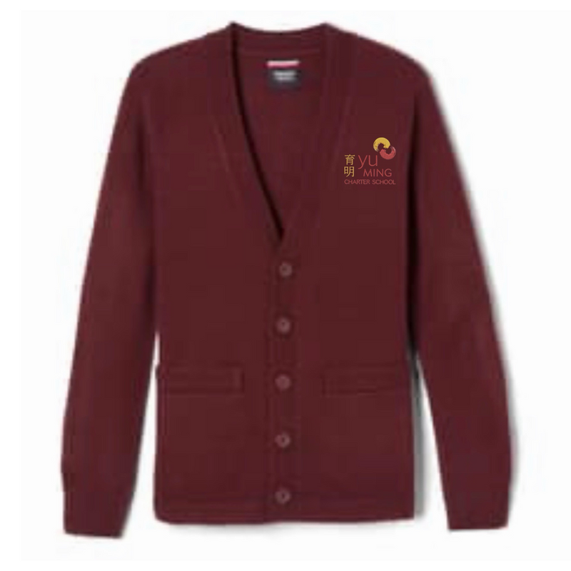 Yu Ming Charter - Boy's / Men's V-Neck Cardigan Sweater