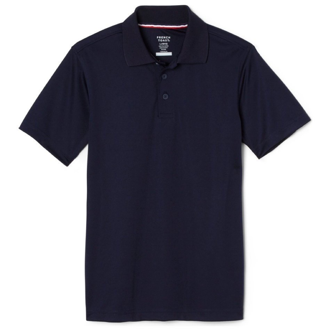 Applegate - Co-Ed Youth Short Sleeve Moisture Wicking Polo - No Logo