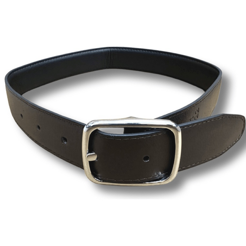 Faith Baptist  - Co-Ed Black/Brown Reversible Leather Belt