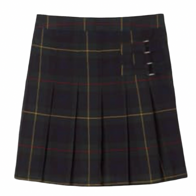 Transformative Leadership Academy - Girl's / Young Women's Plaid Pleated 2-Tab Scooter