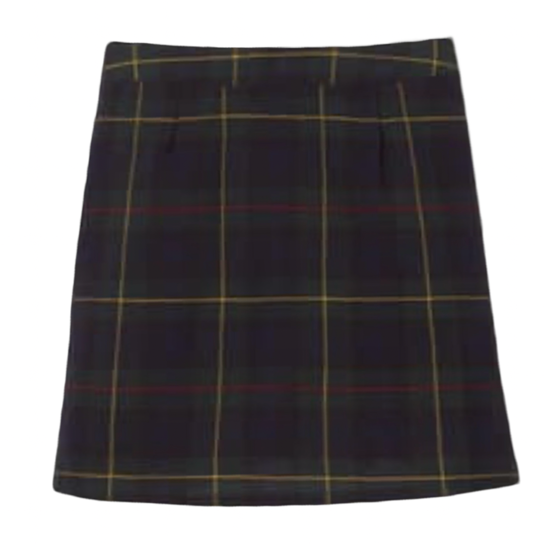 Aukela - Girl's / Young Women's Plaid Pleated 2-Tab Scooter