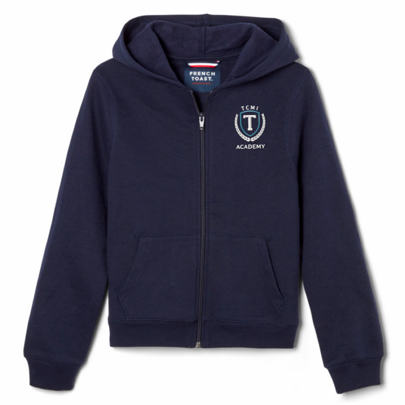 TCMI Academy - Co-Ed Youth / Adult Fleece Full Zip Hoodie