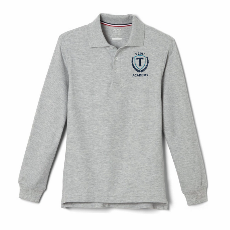 TCMI Academy - Co-Ed Youth / Adult Long Sleeve Pique Polo