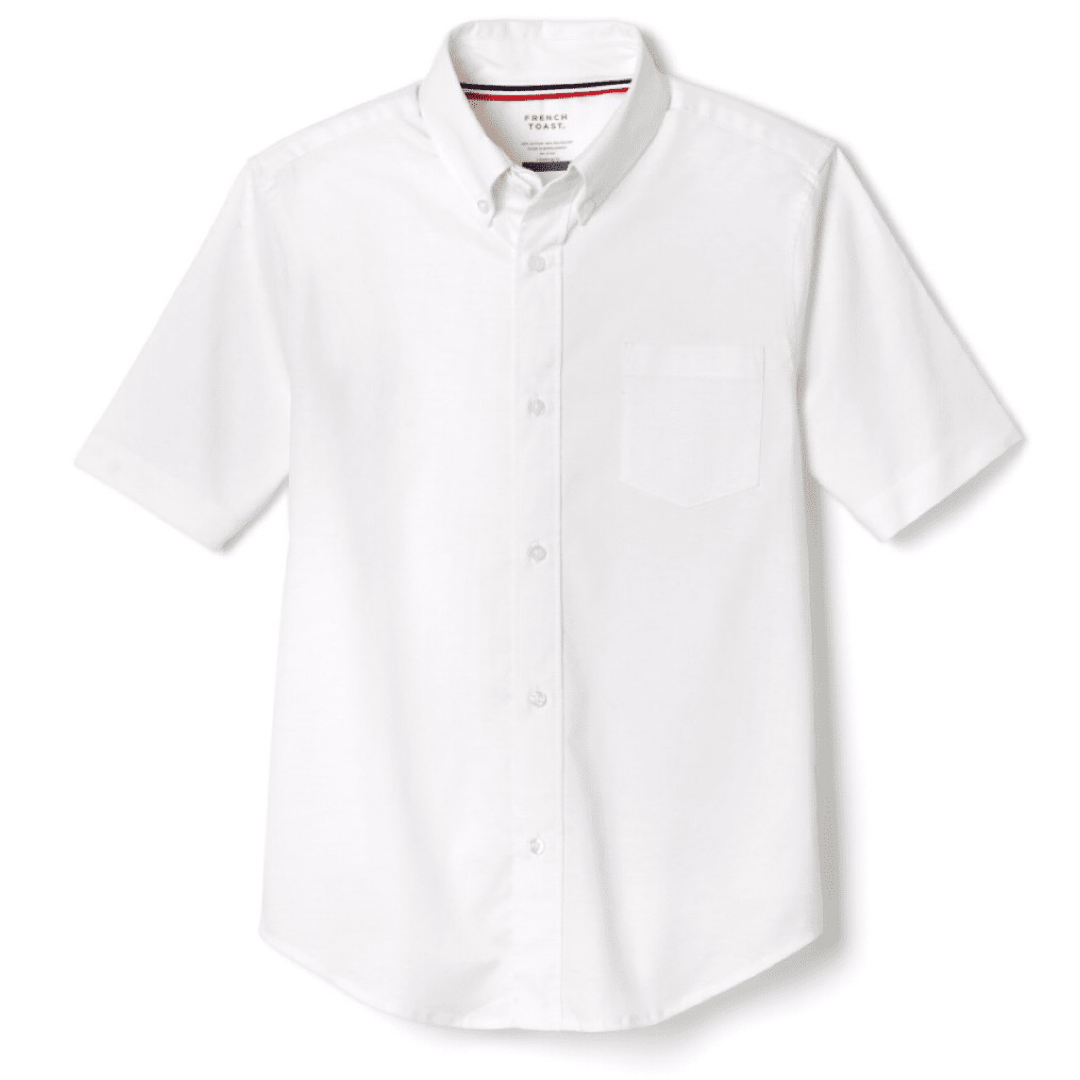 St. Helena Catholic School - Boy&#39;s / Young Men&#39;s Short Sleeve Oxford Shirt - No Logo
