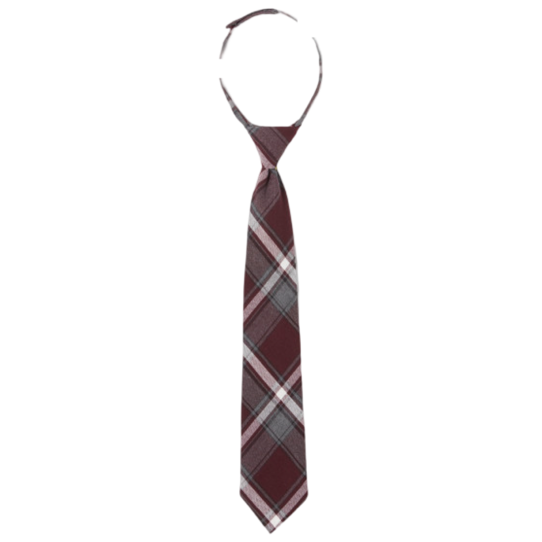 French Toast Adjustable Plaid Tie