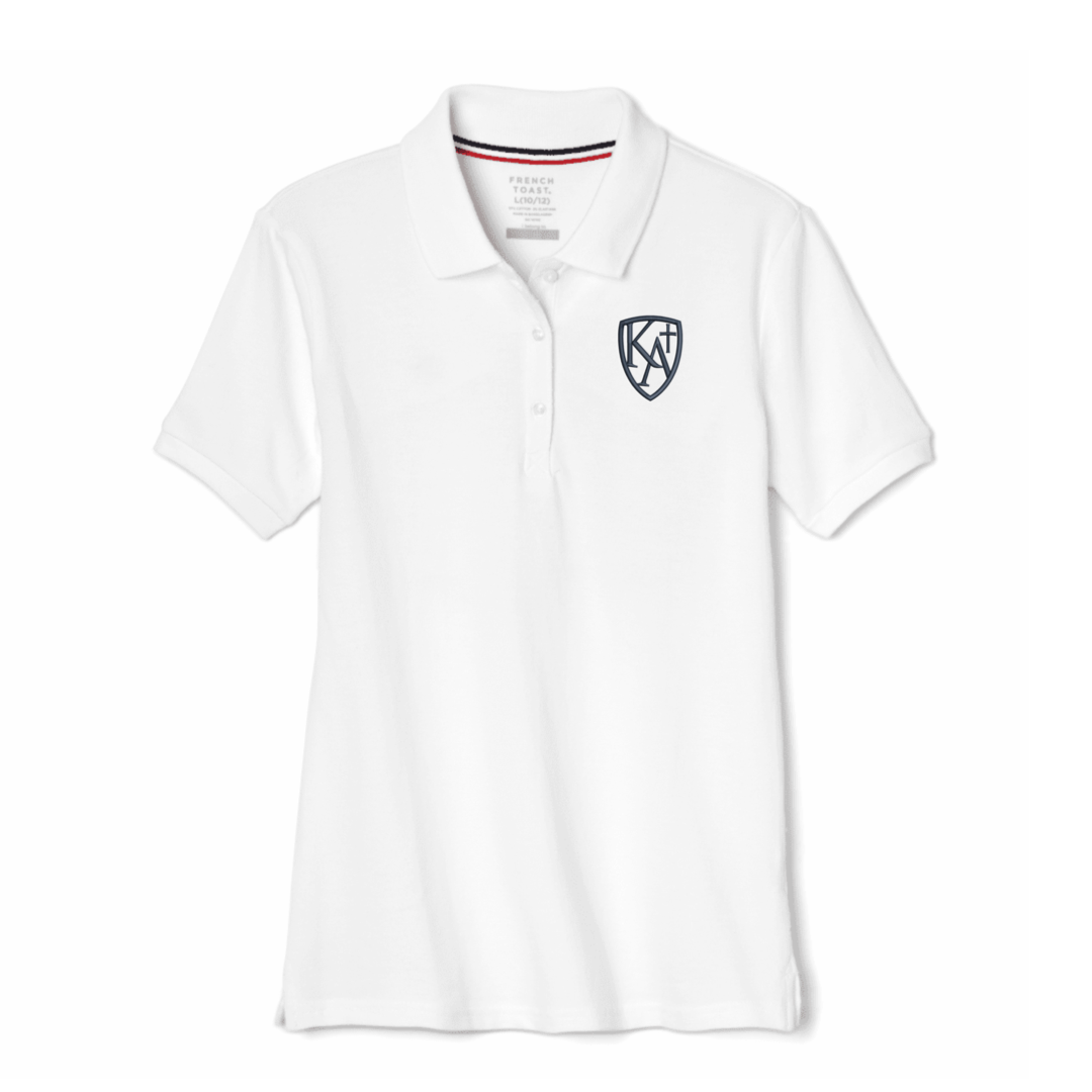 Kings Academy Christian School - Girl's / Young Women's Short Sleeve Stretch Pique Polos