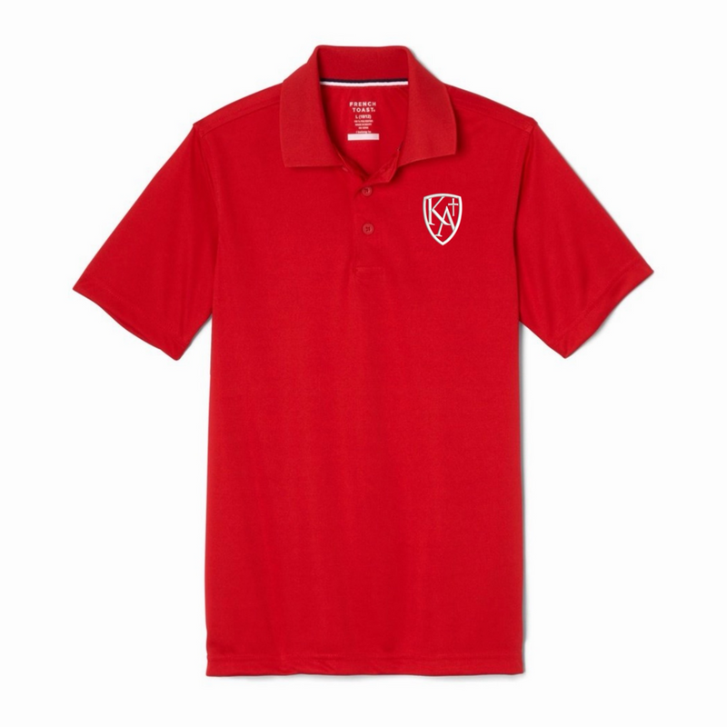 Kings Academy Christian School - Youth / Adult Co-Ed Short Sleeve Moisture Wicking Polo