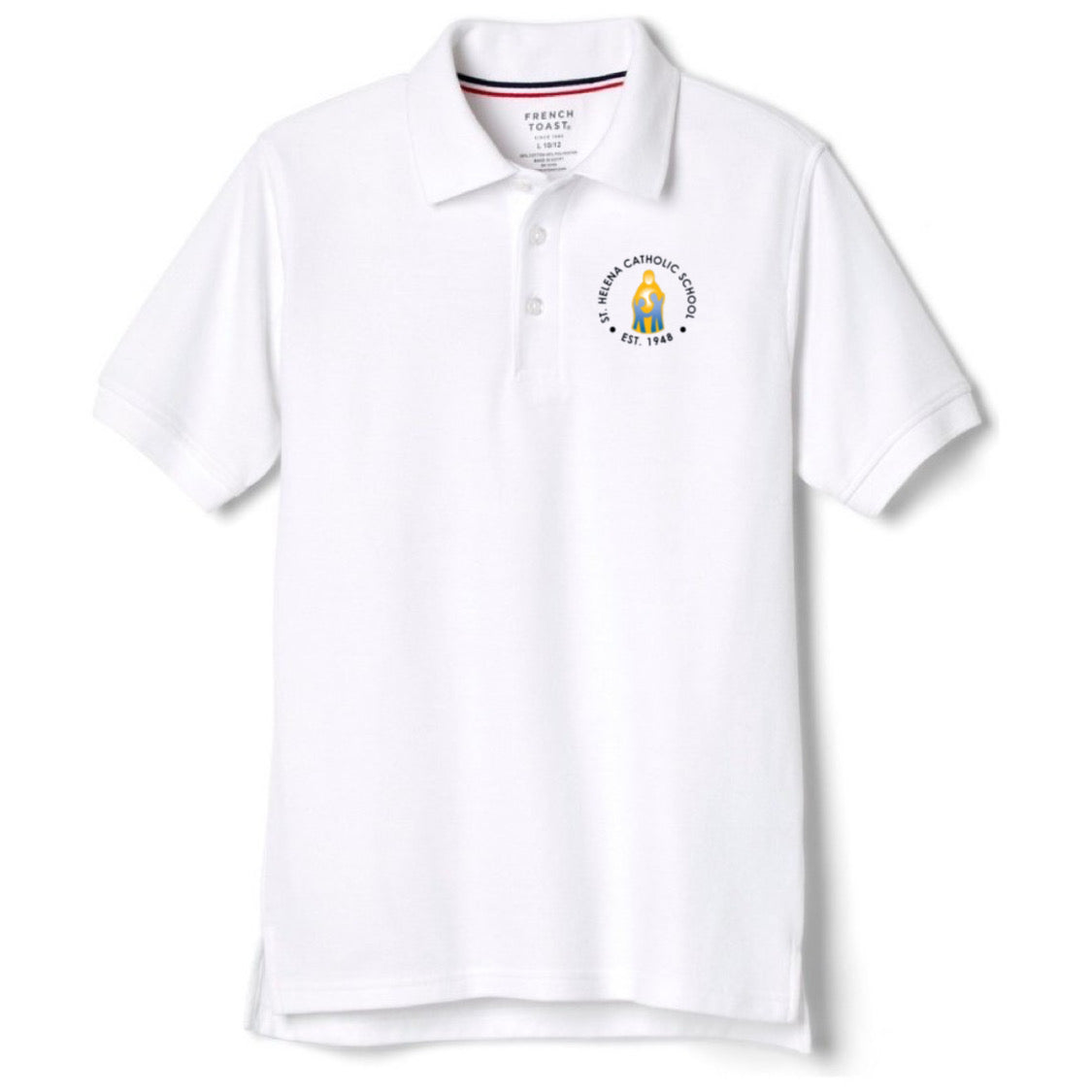 St. Helena Catholic School -  Co-Ed Adult Short Sleeve Polo Shirt