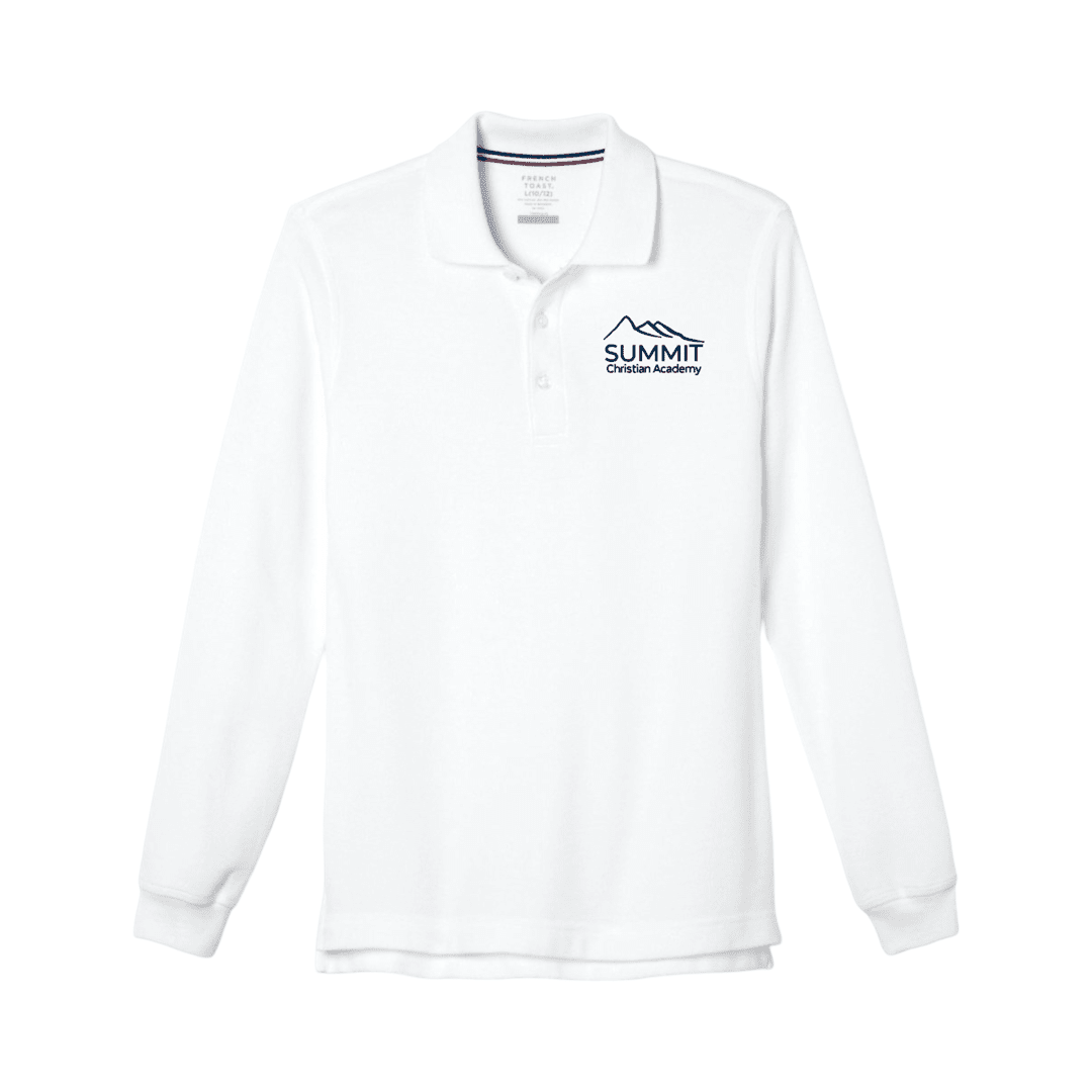 Summit Christian Academy - Long Sleeve Polo - Kids