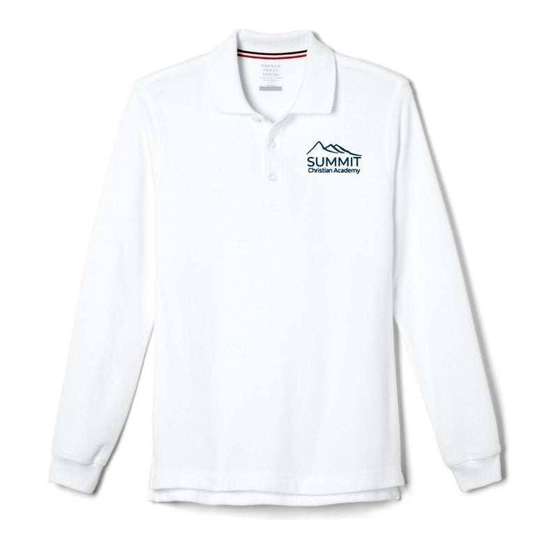 Summit Christian Academy - Long Sleeve Polo -Adult