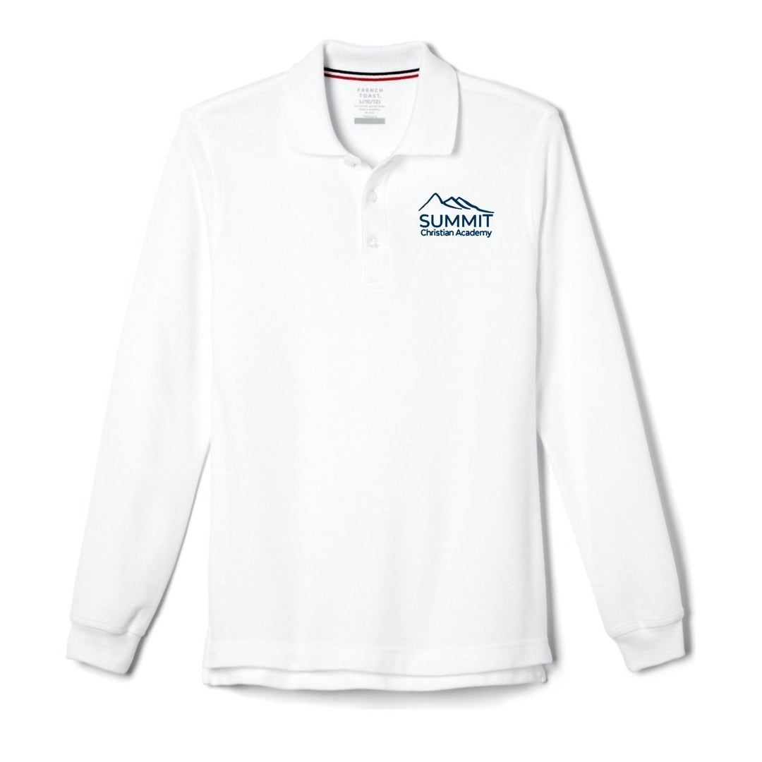 Summit Christian Academy - Long Sleeve Polo -Adult