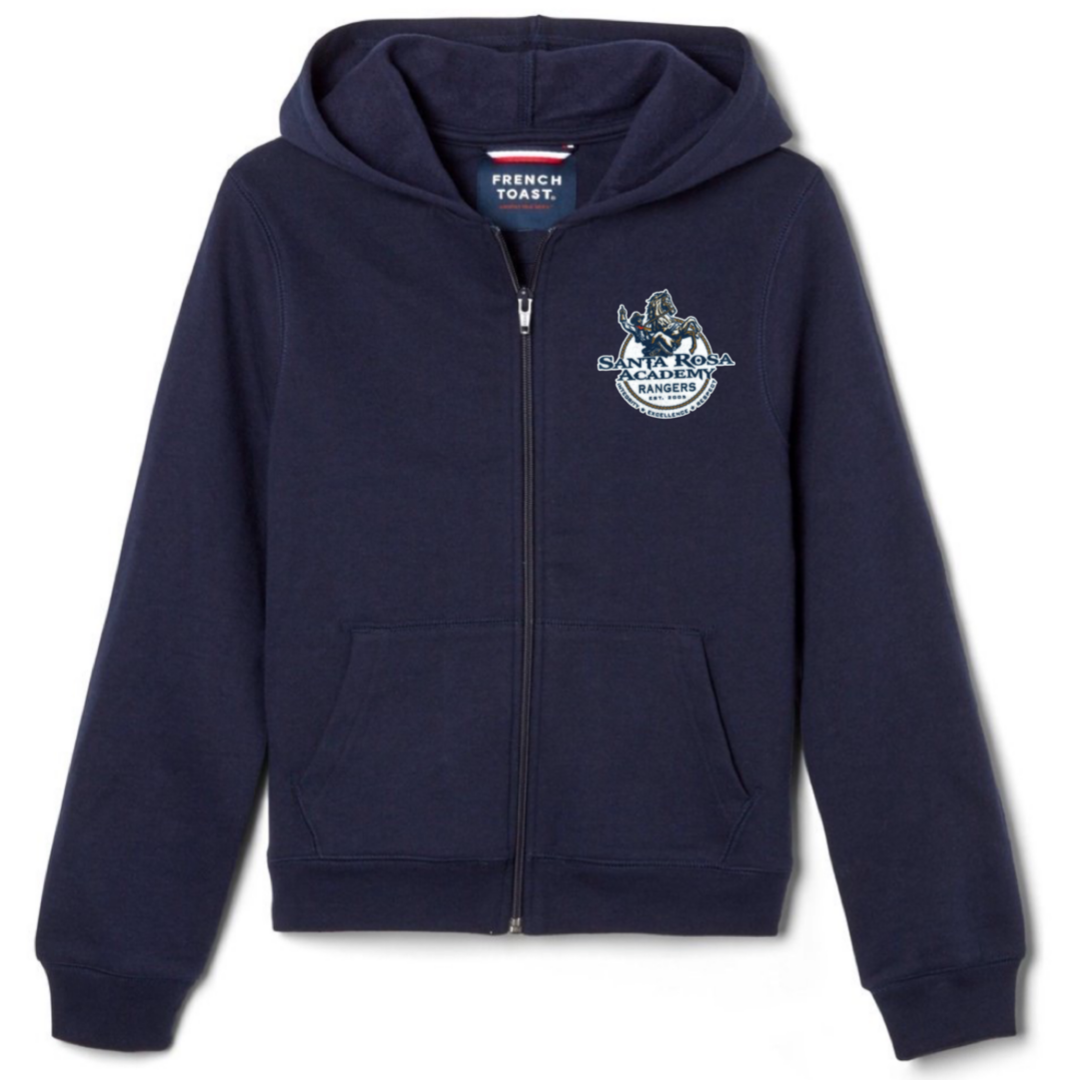 Santa Rosa Academy  - Co-Ed Youth / Adult Fleece Full Zip Hoodie