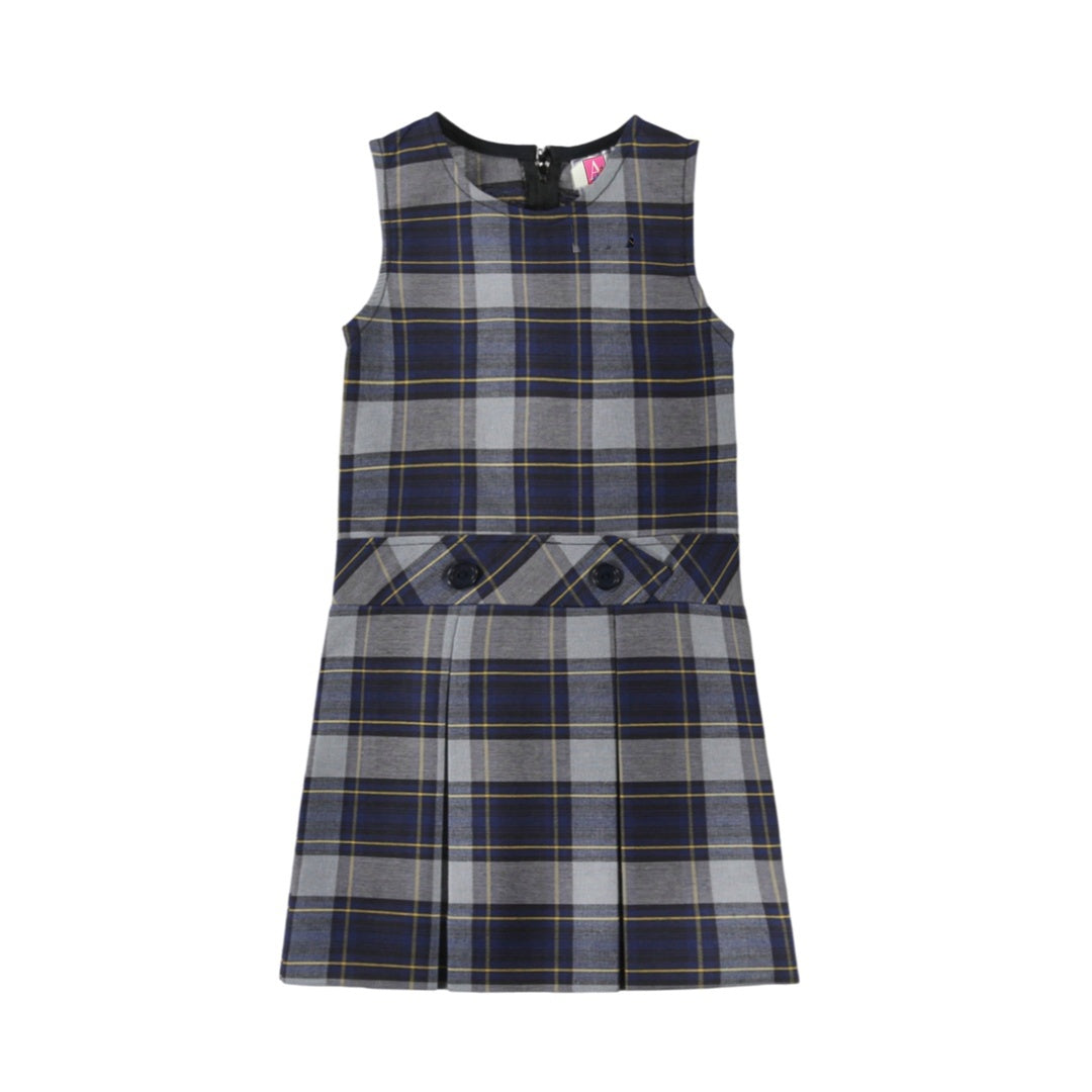 A+ Plaid Jumper P57 Metro School Uniforms