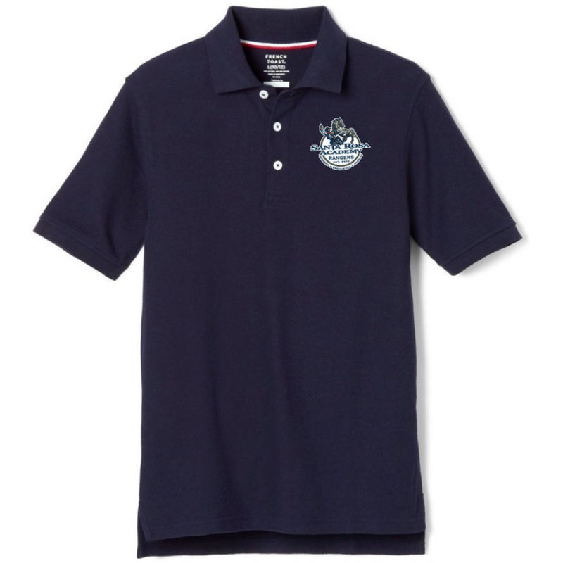 Santa Rosa Academy  - Co-Ed Youth Short Sleeve Pique Polo