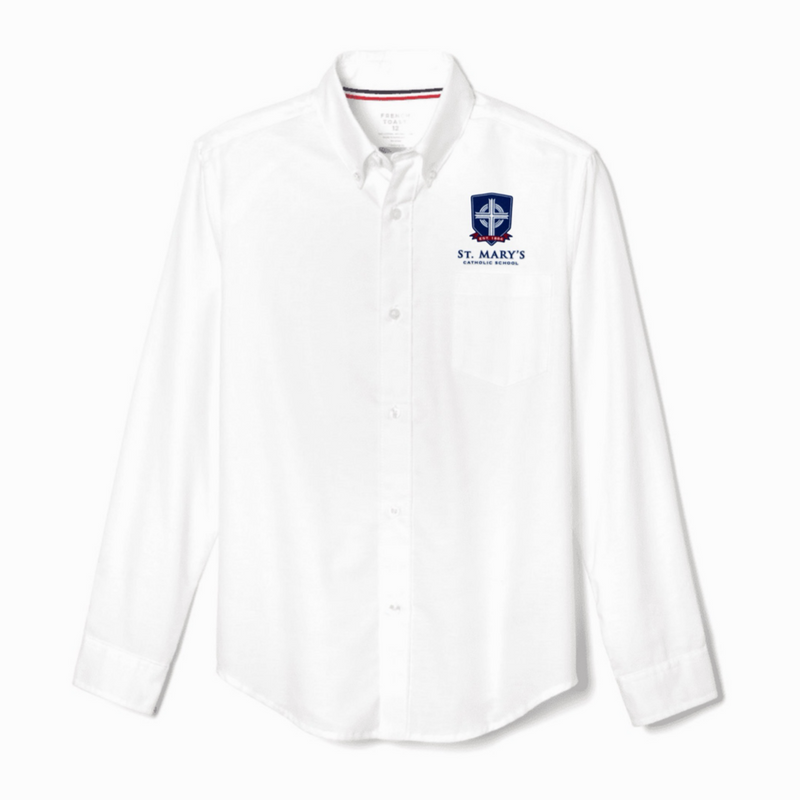 St. Marys School - Boy's / Young Men's Long Sleeve Oxford Shirt