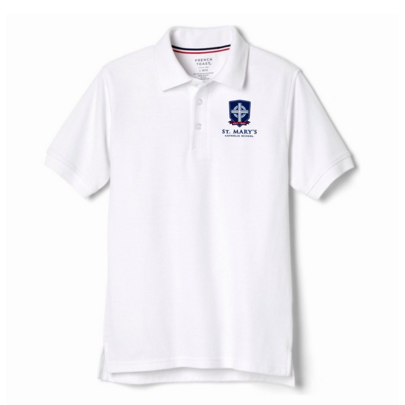 St. Marys School - Co-Ed Youth / Adult Short Sleeve Pique Polos