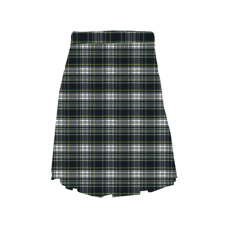 Plaid Polycot Box Pleat Skirt - Plus Size  - P35