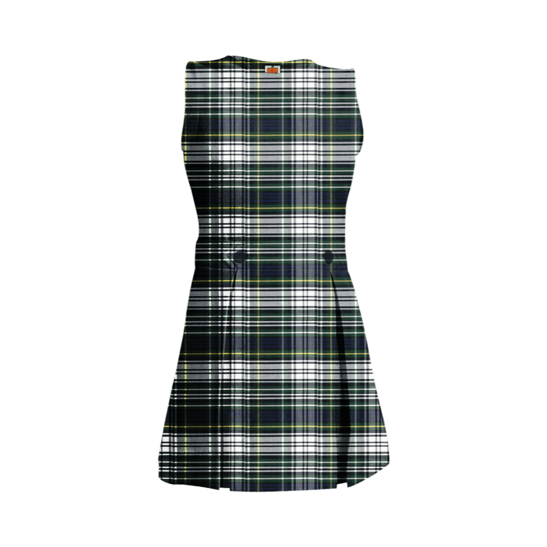 Plaid Poly-Cot Box Pleat Skirt - P35 P35 / 7 Plaid Poly-Cot Box Pleat Skirt - P35 P35 / 7