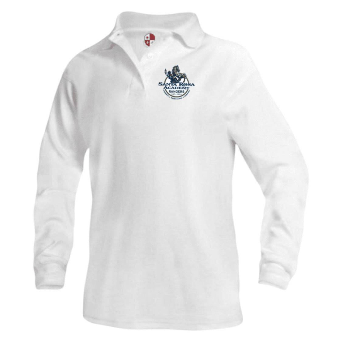 Santa Rosa Academy  -  Co-Ed Youth / Adults Long Sleeve Performance Polo