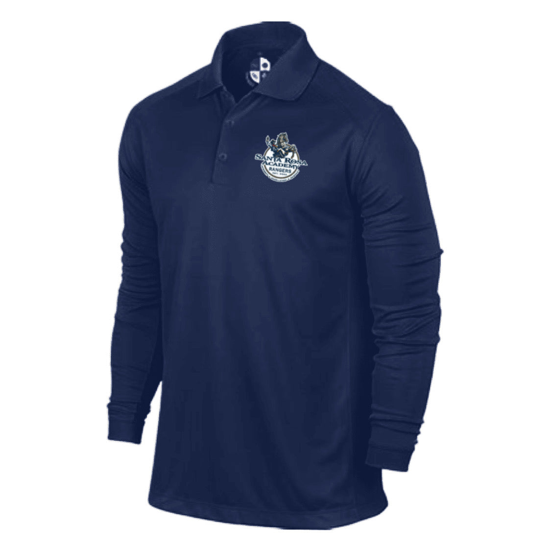 Santa Rosa Academy  -  Co-Ed Youth / Adults Long Sleeve Performance Polo