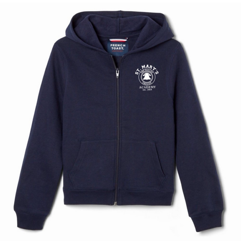 St. Marys Academy - Oregon - Co-Ed Youth / Adults Fleece Full Zip Hoodie