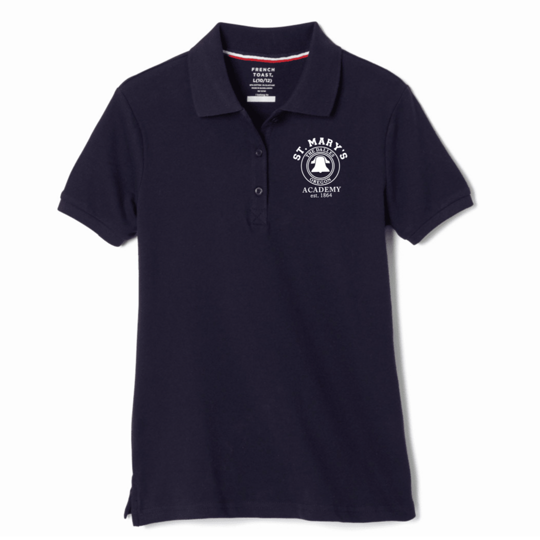 St. Marys Academy - Oregon - Girl's / Young Women's Short Sleeve Stretch Pique Polos