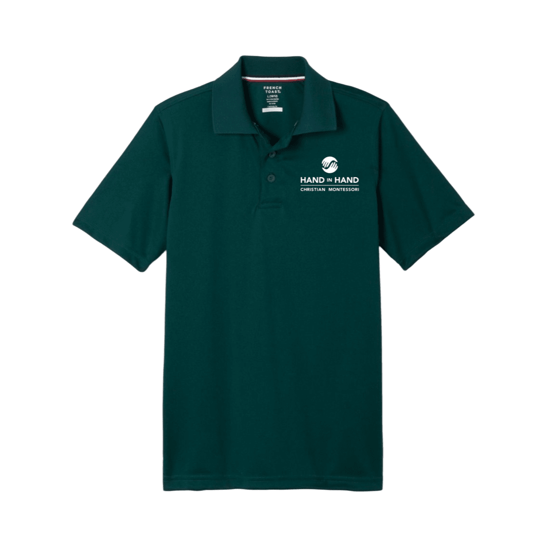 Hand In Hand - Short Sleeve Moisture Wicking Polo - Adult