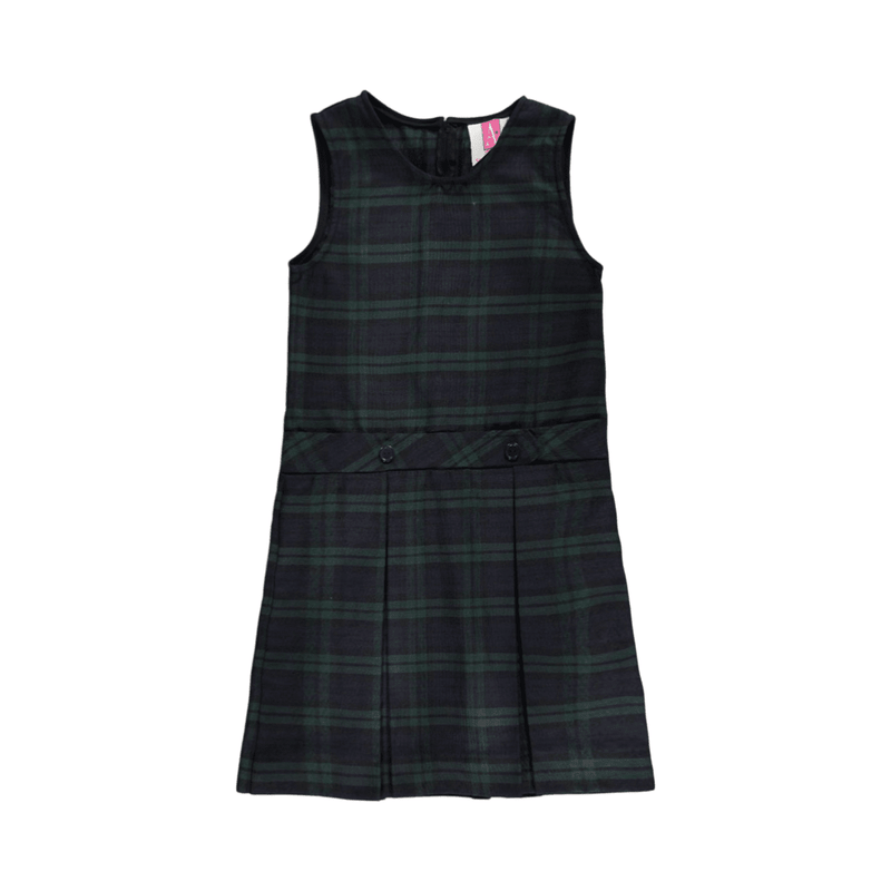 Evergreen Plaid Jumper - Plus Size - P79