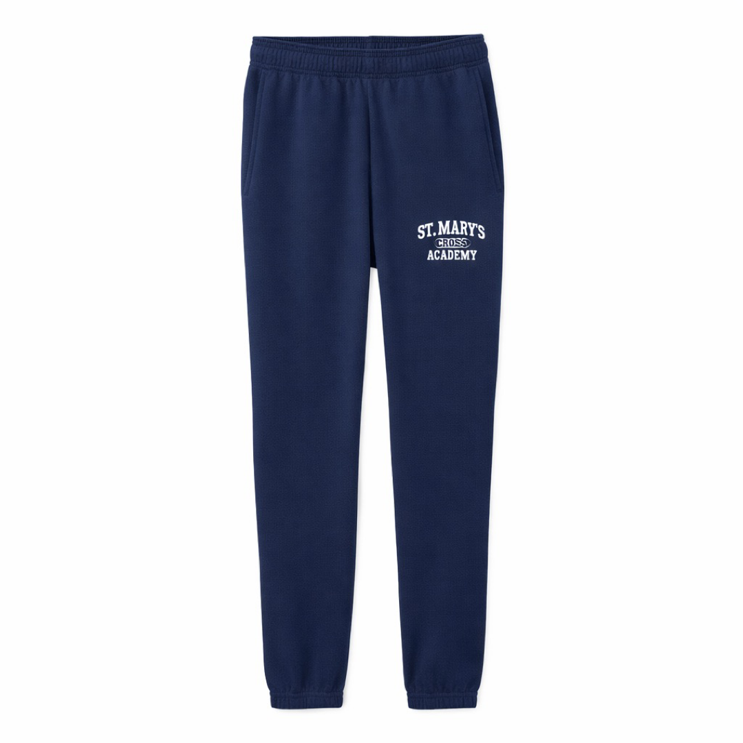 St. Marys Academy - Oregon - Co-Ed Youth / Young Adult Navy Fleece Sweatpants