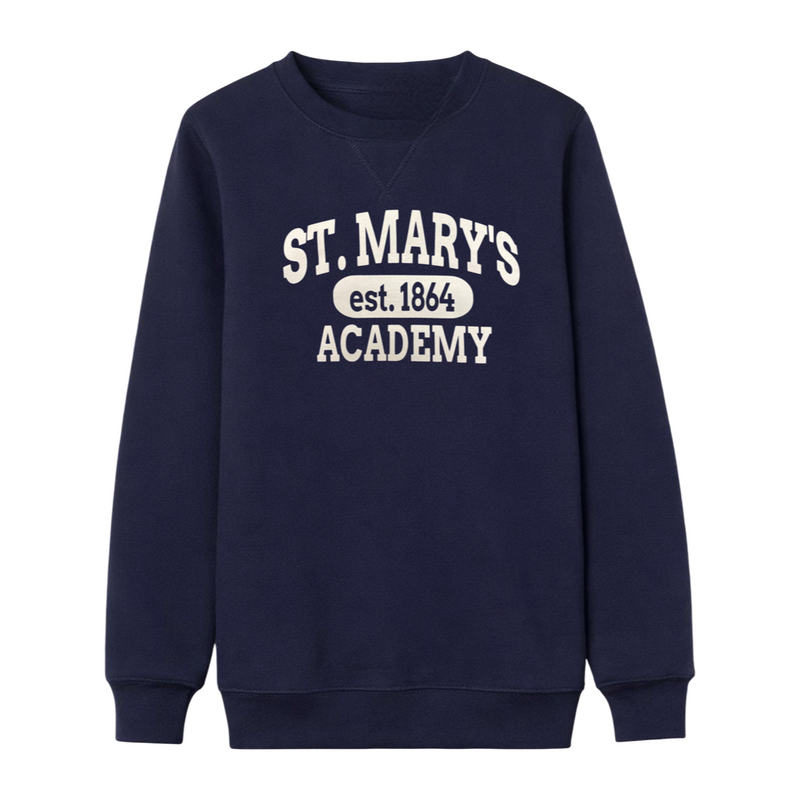St. Marys Academy - Oregon - Co-Ed Youth / Adult Crewneck Fleece Sweatshirt