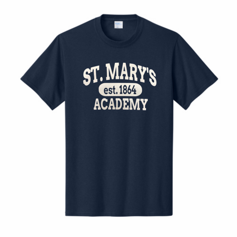 St. Marys Academy - Oregon - Co-Ed Youth / Adult  Short Sleeve T-Shirt -Spirit-Wear