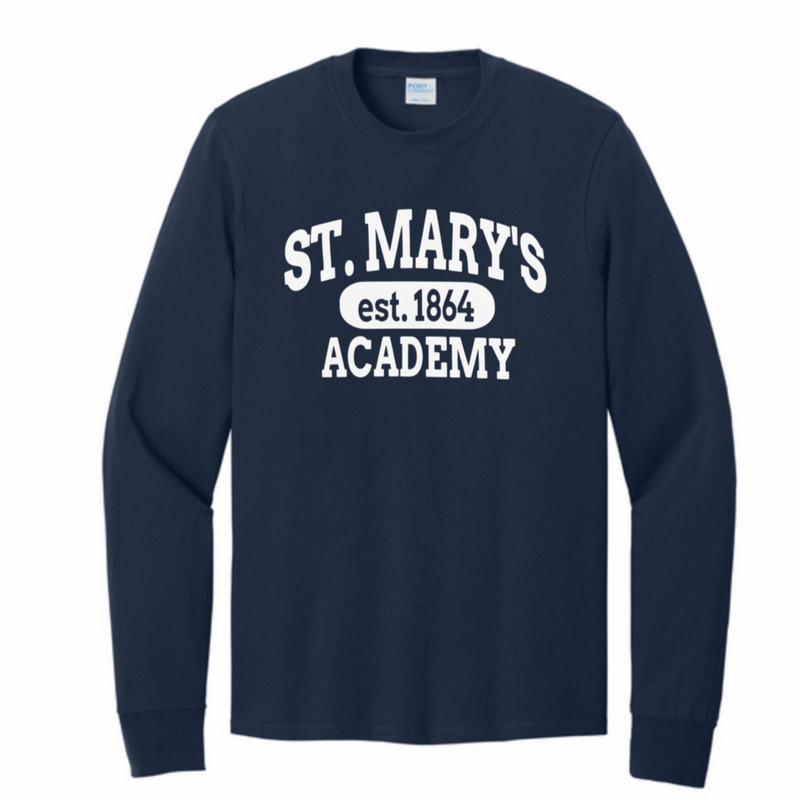 St. Marys Academy - Oregon - Co-Ed Youth / Adult Long Sleeve T-Shirt - Spirit-Wear