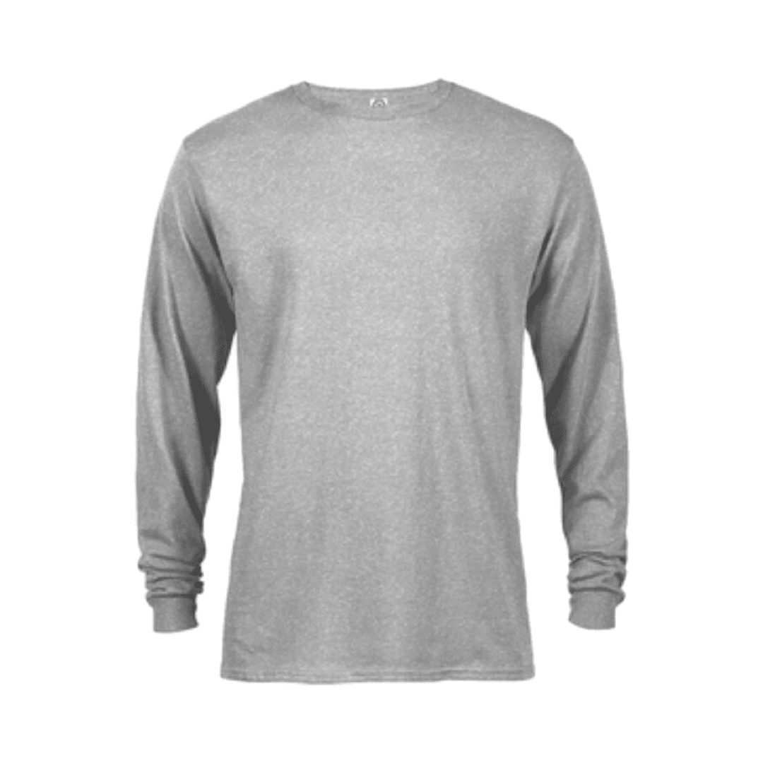 Co-Ed Grey Long Sleeve Gym T-Shirt  - Adult