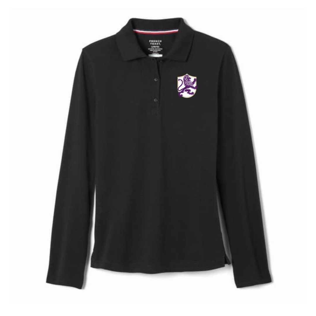 Artesia Classical - Girl's / Women's Long Sleeve Stretch Piqué Polo