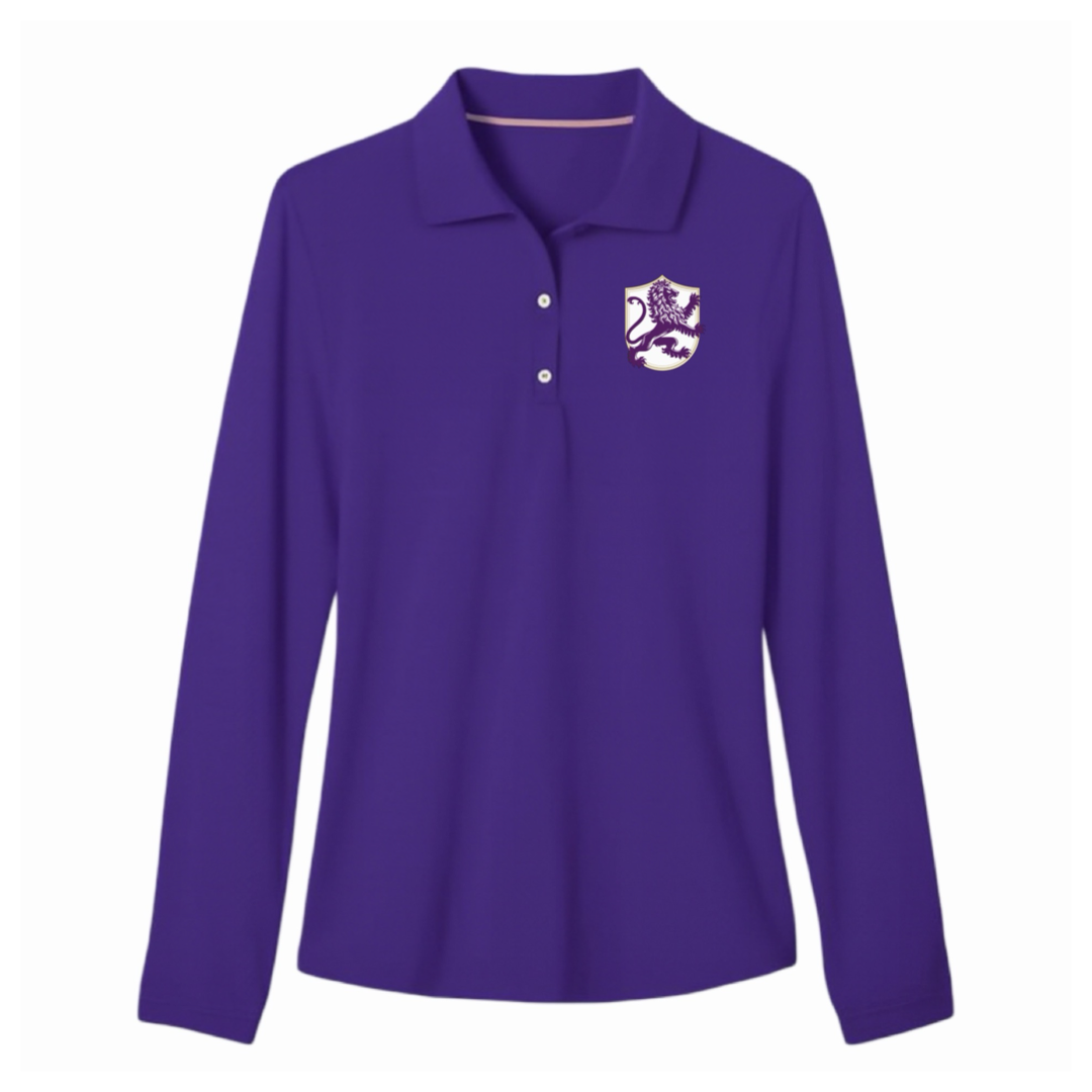 Artesia Classical - Girl's / Women's Long Sleeve Stretch Piqué Polo