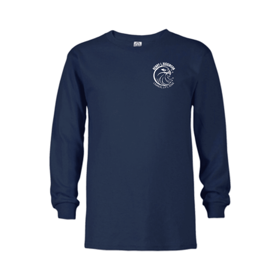 Higginson Inclusion K0-2 - Navy Long Sleeve T-Shirt