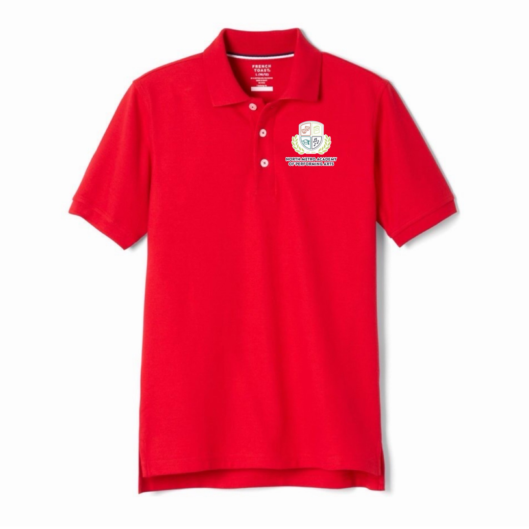 North Metro Academy - Co-Ed Youth / Adult Short Sleeve Pique Polos