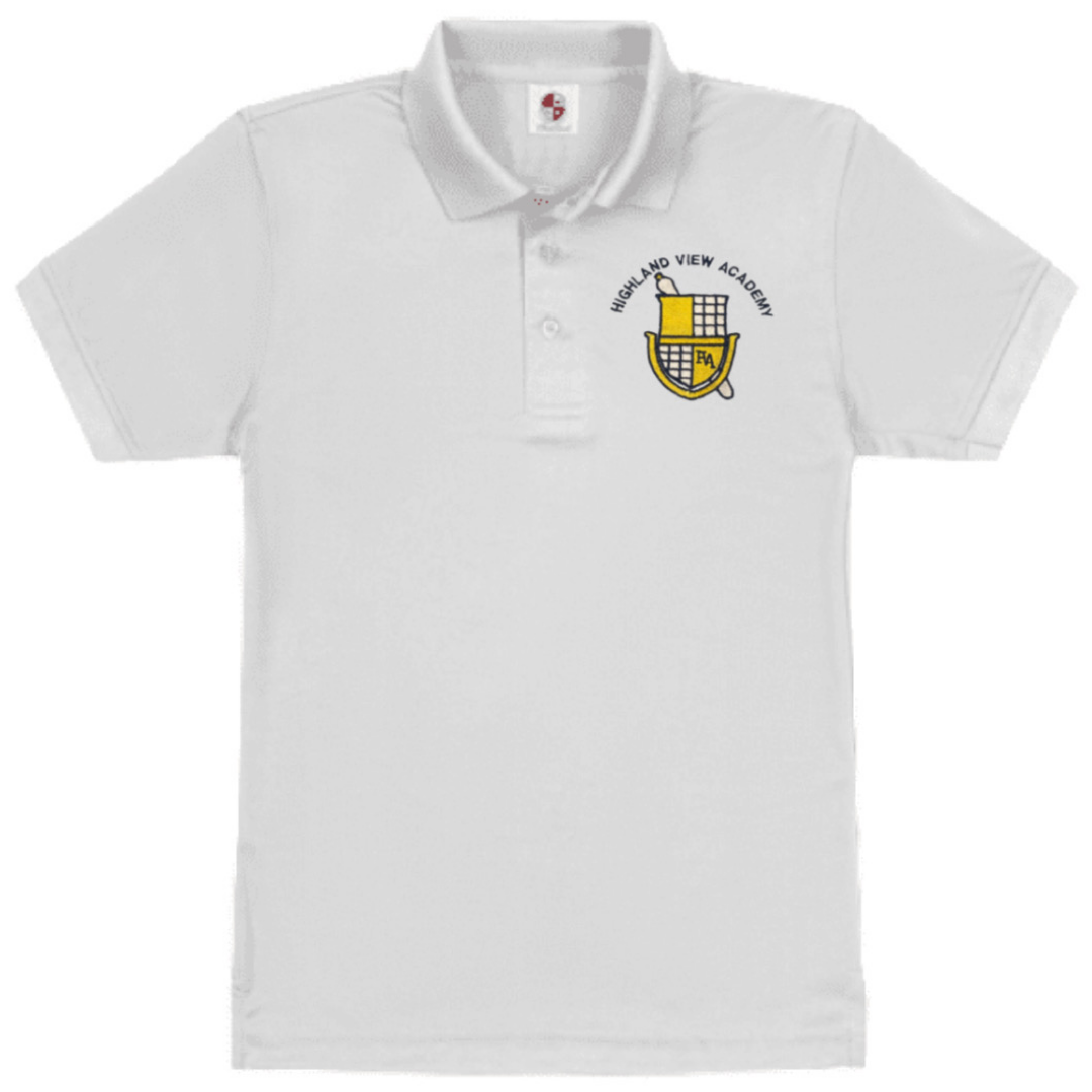 Highland View Academy - Youth / Adult Short Sleeve Performance Polo