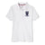 Veritas - Girl's Short Sleeve Picot Collar - With Logo