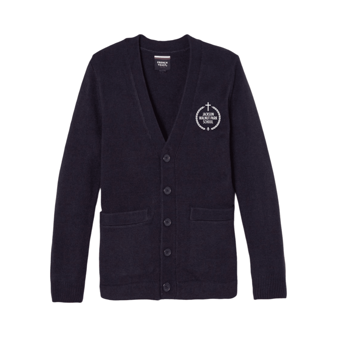 Jackson Walnut - V-Neck Cardigan - Boys