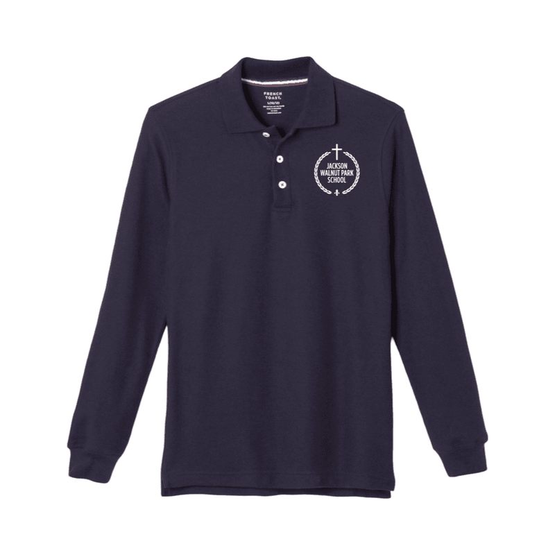 Jackson Walnut Park  - Youth Long Sleeve Piqué Polo