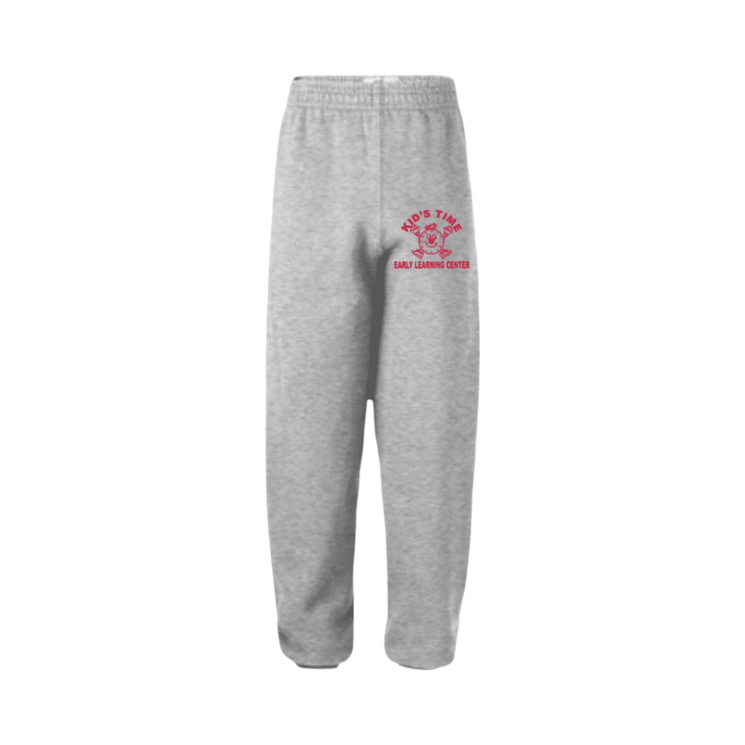 Kids Time Early Learning Center - Grey Fleece Sweatpants -  Adult