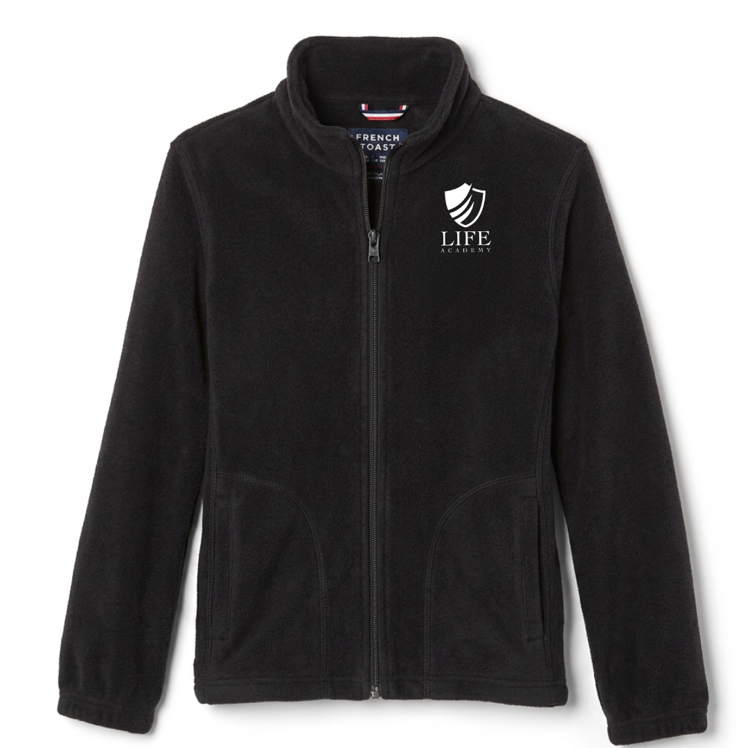 Life Academy - IN - Youth / Adult Co-Ed Full Zip Microfleece Jacket
